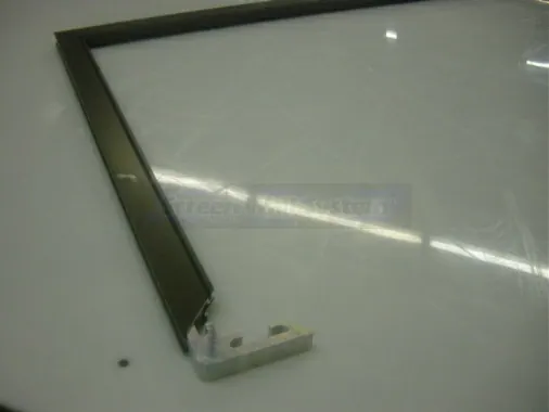 Step 11: Place a corner insert into the shortest leg of your assembly.