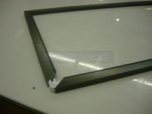 Step 12: Install the next leg of your frame onto the corner insert.