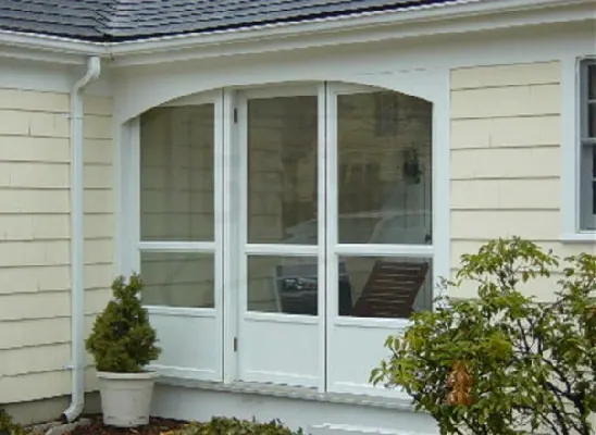 Dead lite inserts installed in Screen Wall System panels
