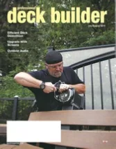 Deck Builder cover, flagged "Upgrade With Screens"