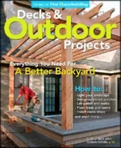 Decks & Outdoor Projects cover, "Everything You Need For A Better Backyard"