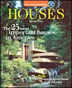 Fine Homebuilding Houses cover, "The 25 Most Important Houses in America"